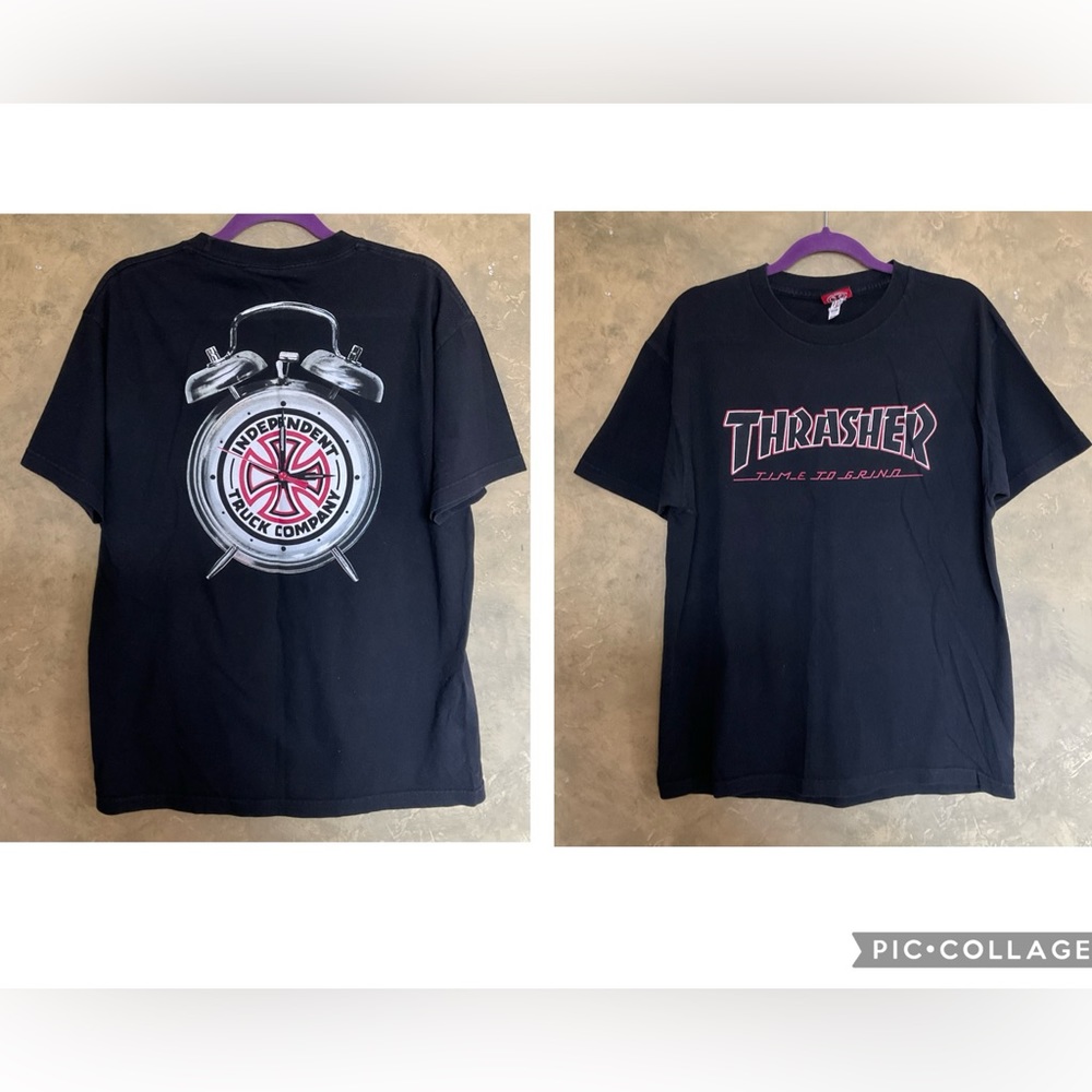Independent x Thrasher Time To Grind Graphic Tee